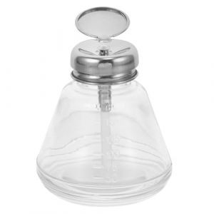 OSALADI Flacon Presseur Rechargeable en Verre pour Dissolvant Vernis &agrave; Ongles Flacon Vide &agrave; Pression Tube Souple 1 Pi&egrave;ce pour Manucure et Voyage (Original MJW, neuf)