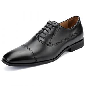 MEIJIANA Homme Oxfords Chaussure Homme Ville Cuir Business Chaussures &agrave; Lacets ete Chaussure Homme Mariage, Noir-1, 43 EU (10 UK) (MEIJIANA STORE, neuf)
