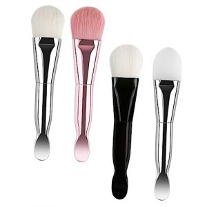 HAMPPLIES 4 Pi&egrave;ces Lot De Pinceaux Applicateurs Pour Masque Visage Boue &Eacute;pic&eacute;e Soins Peau Maquillage (Chfaan, neuf)