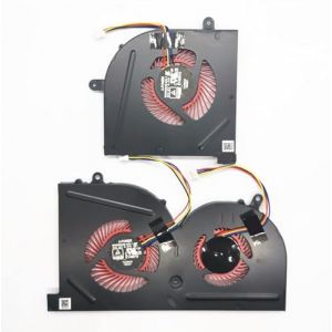 Fleshy Leaf Ventilateur de refroidissement GPU de rechange pour MSI GS63 GS63VR GS73 GS73VR GS62 MS-17B1 MS-17B2 MS-16K2 MS-16K3 Stealth Pro BS5005HS-U2L1 4 broches (segoo, neuf)