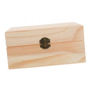 JECOMPRIS Bo&icirc;te Rangement Huiles Essentielles Treillis Bois Organisateur Huiles Essentielles &Eacute;tui Transport (Linaien, neuf)