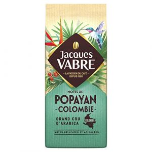 JACQUES VABRE Café Origine Popayán Moulu 250g - Lot de 4 (J&S France, neuf)
