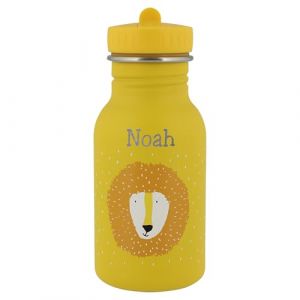 upstitch studio Trixie Sac à dos et gourde pour enfants, sac à dos de maternelle, sac à dos et gourde pour enfants, personnalisables avec nom individuel ou en kit, Lion, Gourde 350ml (upstitch studio, neuf)