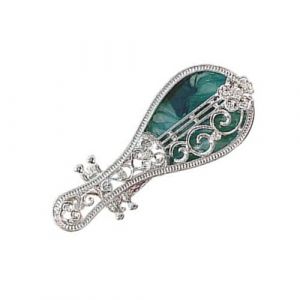 Hkfgdjdl Pince à cheveux latérale, style chinois créatif Pipas Pince à cheveux avec encres et motifs de peinture pour femmes et amateurs de culture Barrette latérale (Pgeang, neuf)