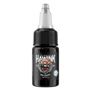 HAWINK Encre Noir Tatouage Professionnel Concentr&eacute; Noir 1/2oz(15ml) Tattoo Ink Pure Black TI203-15-001 (HAWINK, neuf)
