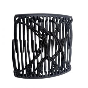 Peigne à cheveux magique vintage | Peigne élastique | Peigne créatif pour extensible | Pince à cheveux double peigne | Pince à cheveux magique pour femme | Pince à cheveux créative pour queue (xinlufia, neuf)