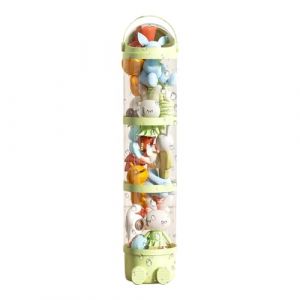 Tubes De Rangement Pour Jouets, Organisateur De Stockage Pour Peluche En Tour, Organisateur &Agrave; Peluches 4e &Eacute;tage, Organisateurs De Doudou D&eacute;co Maison Pour Chambre D'Enfant Et Chambre &Agrave; Coucher (XuWeidianpu, neuf)