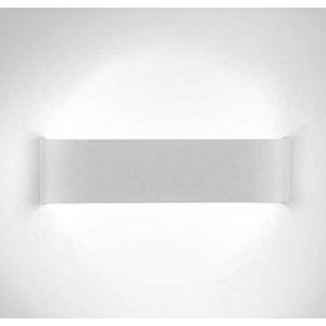XIAJIA- Applique Murale Interieur,28.5cm 12W LED Applique Murale 6000K lumière blanche, Protection des Yeux Simple et Moderne pour Chambre,Salon,Cuisine,Salle à Manger etc.(blanc) (XINGLO, neuf)