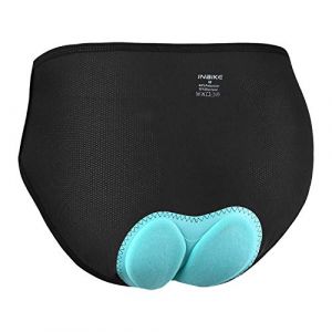 INBIKE Culotte Velo Femme Cycliste Shorts VTT Rembourrage 3D Gel sous-Vetement Respirant Séchage Rapide(CulotteL,) (Inbike, neuf)