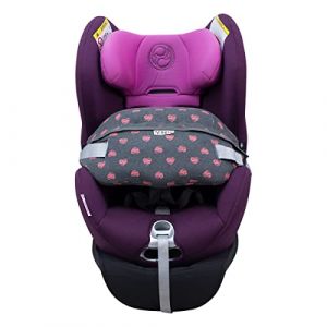 JYOKO Kids Housse de Accessoire pour siège Auto bébé en Coton Compatible avec Cybex Gold Sirona – M2 I-Size (Fluor Heart) (JYOKO, neuf)