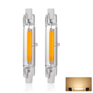 G&eacute;n&eacute;rique R7s LED 78mm 15W Dimmable, Blanc Chaud 3000K, 1500LM, 15W Lin&eacute;aire Ampoule Remplacer Halog&egrave;ne J78 150W, &Eacute;clairage &agrave; 360 Degr&eacute;s, OCB R7S LED 78mm pour Couloirs et Appliques Murales, 2 Pi&egrave;ces (YAOLINSHANGMAO, neuf)