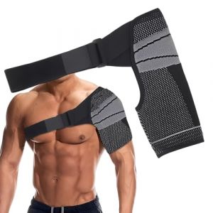 COYUN Suppor d'&eacute;paule, Attelle &Eacute;paule &agrave; Bandage R&eacute;glable, Attelle de Soutien d&rsquo;&eacute;paule avec Coussin de Pression, pour D&eacute;chirure de La Coiffe des Rotateurs, Tendinite, Luxation, Articulation Ac, Bursite (HLWA RETAILS LTD UKSTORE, neuf)