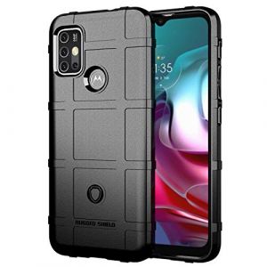 FTRONGRT Coque pour Motorola Moto G30, Résistante, Anti-Choc, Souple, Etui Housse Case pour Motorola Moto G30.(Noir) (FTRONGRT, neuf)