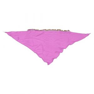 Ipetboom Foulard de T&ecirc;te Ethnique &agrave; Pi&egrave;ces pour Danse du Ventre Femme Bandeau Boh&egrave;me Violet L&eacute;ger Accessoire Coiffure Tribal Festival et Costume Oriental (KinRoZ, neuf)