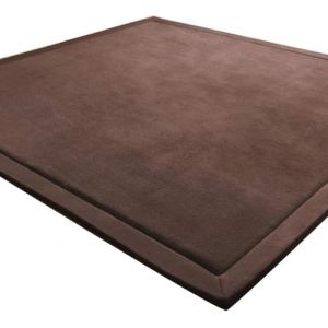 LEHOUR Les Enants Plein de Velours épaississement de Couverture des Tapis Tapis Enants antidérapante Tatami pour agrandir Jouer Tapis Salon, la Chambre du bébé, Salon (Marron, 190 * 280CM) (Top1sellera, neuf)