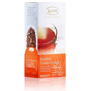 Ronnefeldt Rooibos Cream Orange &laquo; Joy of Tea &raquo; &ndash; Tisane aux herbes au go&ucirc;t cr&egrave;me orange, 15 sachets de th&eacute;, 45 g, quantit&eacute; : 2 pi&egrave;ces (CommerceKult - OutdoorKult & GourmetKult, neuf)
