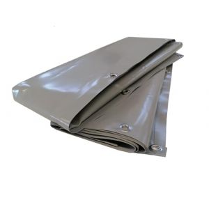 tendaggimania Bâche 650 g/mq de Protection sur Mesure en PVC imperméable pour Housses de tonnelles, tonnelles et véhicules Renforcée avec œillets - Personnaliser la Taille et la Couleur (Tendaggimania, neuf)