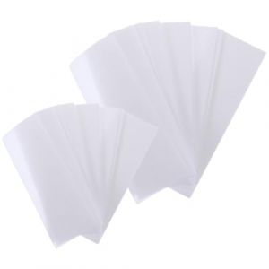VALICLUD Bandes de Cire pour &Eacute;pilation Visage et Corps Papier Cir&eacute; Non Tiss&eacute; &Eacute;pais 400 Pi&egrave;ces Jetables et Efficaces pour &Eacute;pilation Maillot Mains et Pieds (Cedongh, neuf)