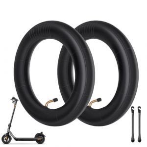 Uoimky Chambre &agrave; Air 10 pouces, 2 pi&egrave;ces 10 x 2/2.125 pneus pour Trotinette Electrique avec valve 45 &deg; et 2 leviers Double &eacute;paisseur Pneus &agrave; Air Renforc&eacute;e pour Scooter &eacute;Lectrique (cloudcl, neuf)