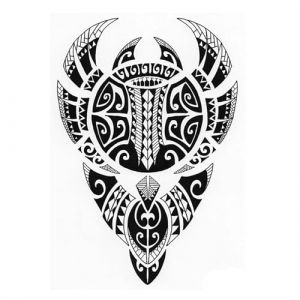 Tatouage Temporaire De Taureau Polynésien, Guerrier, Hommes Tribaux, Femmes, Maori, Autocollant, Autocollants De Tatouage Temporaires, Faux Tatouages, Autocollants De Tatouage Imperméables (FJJBMSSCED-US, neuf)
