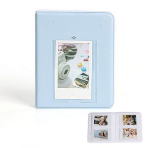 VYNZOR Album Photo 64 Pochettes,Compatible Mini Album Photo pour Fujifilm Instax Mini 7s 8 9 11 25 26 50s 70 90Film/Papier Photo Polaroid Zink/Polaroid/Appareil photo instantan&eacute; Kodak,jusqu'&agrave; 86*54 mm (Shophaomall Store, neuf)