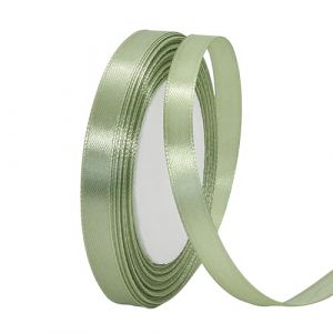 POPOYU Ruban de Satin Vert sauge 10mmx23m,Ruban Boite Gateau Ruban Vert sauge Satin pour Cadeau Emballage,Ruban Tissu pour Noel C&eacute;r&eacute;monie Mariage Artisanat D&eacute;coration,Bouquet Voitures, Anniversaire (Official flagship store of bubble fish, neuf)