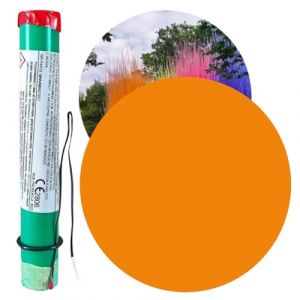 Pack Fumig&egrave;ne Diurne&reg; Orange avec D&eacute;clencheur &Eacute;lectronique &ndash; D&eacute;clenchement &agrave; Distance &ndash; Feux d&rsquo;Artifice pour Festivit&eacute;s, Mariages, Baby Showers et &Eacute;v&eacute;nements Sp&eacute;ciaux - Categorie F1 &ndash; Zenda Club&reg; (ZENDACLUB, neuf)