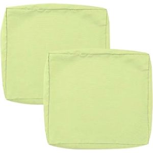 Housse De Coussin Exterieur Impermeable pour Salon De Jardin, Lots De 2/4 Housse Assise Salon De Jardin avec Fermeture Éclair, Amovibles pour Intérieur Et Extérieur, Terrasse(Color19,33x65x10cm2pcs) (Danansentt Shop, neuf)