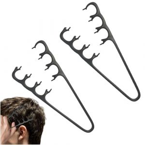 2 Pièces Peigne À Textures, Peigne À Dents Larges Outil Volumisant Les Racines, Peignes À Frange Couvrant Les Coutures, Accessoire De Toilettage Pour Un Toilettage Volumineux Et Préciss (luyimeng, neuf)