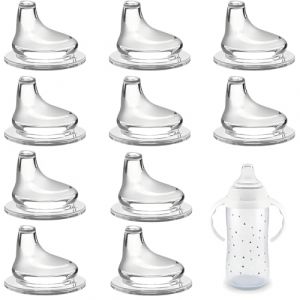 YOFDAL 10 Pi&egrave;ces T&eacute;tine bec de canard, Accessoire universel pour biberon, Sucette (Stivenimallmass O&Uuml;, neuf)