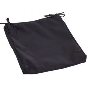 JORTUIO Housse de Coussin de Chaise Imperméable 40x40 50x50 45x45 cm, Housses de Coussin de Siège de Jardin,Amovibles, pour Intérieur et Extérieur, Terrasse Meubles(Noir,40x40x8 cm) (Danansentt Shop, neuf)