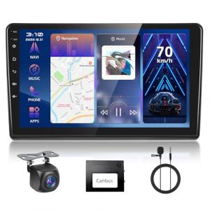 【4+64G】 Hodozzy Carplay Autoradio pour Fiat Ducato/Peugeot Boxer/Citroen Jumper 2011-2022, 9 Pouce Touchsreen avec Android Auto/EQ/Mirror Link/WiFi/GPS/RDS/FM/Bluetooth 5.0/USB+Canbus (Hodozzy, neuf)