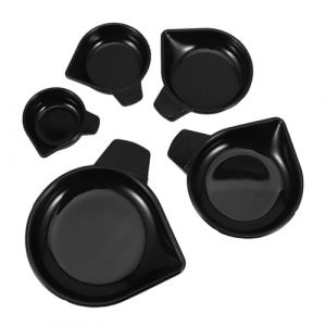 Ciieeo Lot de 5 coupelles de pes&eacute;e en plastique : petites coupelles pes&eacute;e pour laboratoire et bijouterie - Mini plateau - mesure pr&eacute;cision pour &eacute;chantillons liquides et poudres (Nelson Xia, neuf)