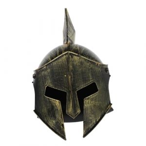 FOMIYES Casque Romain Ancien Dor&eacute; Accessoire Costume Cosplay Soldat et Vintage Chapeau de pour F&ecirc;te et Carnaval (Family&Personal, neuf)