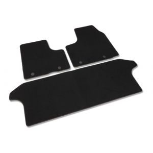 Kovvar Tapis de Sol Compatible avec Renault Trafic 2019-2025 Correspondant à la Version: 3 | Portes coulissantes Doubles | Empattement Long | Qualité: Luxury (Kovvar, neuf)