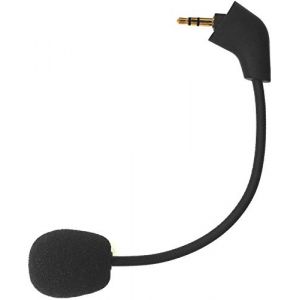 sciuU Microphone Micro Boom Compatible avec Kingston HyperX Cloud, Cloud X, Cloud II Casque Gaming, pour PS4 Xbox Nintendo Switch Computer PC, Réduction du Bruit, Prise Jack 3,5 mm (sciuU EU, neuf)