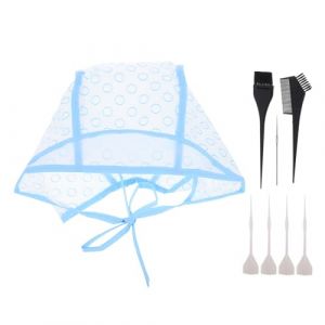 Beavorty 12 Pièces Bonnet De Coloration Pour Cheveux Réglable Aiguille à Crochet Kit De Mèches De Teinture Pour Cheveux Bonnet De Mèches (T Innovation·HX, neuf)