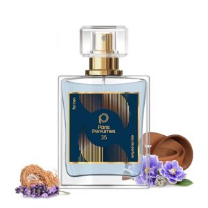 Eau de Parfum Homme 21% 50 ml - Perfume Unique et Captivant - Parfums Parfait pour le quotidien de Tout Homme - Inspiré par le parfum Fahrenheit - N° 35 (Paryskie Perfumy, neuf)