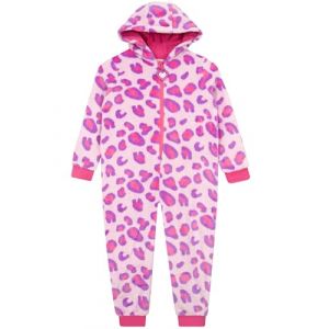 Harry Bear Pyjama Combinaison Animaux | Surpyjama Fille | Combinaison Pyjama Enfant | Combinaison Polaire Enfant | Rose 12-13 Ans (Character FR, neuf)