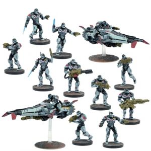 Mantic Games Deadzone Enforcer Strike Protocole Starter (Double Paradise UK, neuf)
