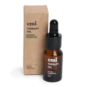 Huile de récupération intensive pour cuticules 95,35% d'huile d'amande naturelle, d'huile de pépins de raisin, d'huile d'orange et de vitamine E Huile thérapeutique EMI 10 ml (EMI Beauty, neuf)