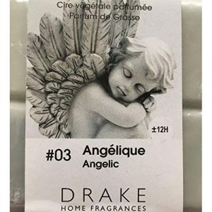Pastilles de cire parfumée, senteur "Angélique" par Drake (Coco Papaya, neuf)