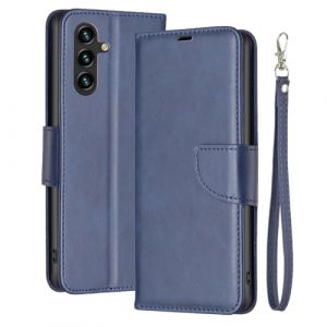 Laybomo Coque pour Samsung Galaxy A16, Etui Cuir Housses Samsung Galaxy A16 &Eacute;tui &agrave; Rabat Portefeuille avec Porte-Cartes de Visite, Silicone Souple de Ceinture &Eacute;tui pour Samsung Galaxy A16, Bleu (Laybomo, neuf)