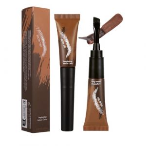 Mascara Pour Sourcils Peel Off &ndash; 6,8 Ml, Couleur Imperm&eacute;able Et Longue Dur&eacute;e | Gel &Agrave; Sourcils Facile Semi-permanent | Teinte Naturelle Anti-taches, Maquillage De Beaut&eacute;, Pr&eacute;cision Cosm&eacute;tique, Am&eacute;liora (chenglia, neuf)