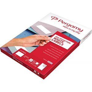 pergamy 900349 Étiquettes à usages multiples 70 x 42,3 mm ve2100 Blanc (KoolForYou, neuf)