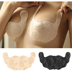 HXZDEY 12 pièces Soutiens-Gorge Collants en Dentelle pour Femmes, Soutien-Gorge adhésif Invisible pour Les Gros Seins, Ruban adhésif pour Les Gros Seins, Soutien-Gorge Couvrant Les mamelons (gaoyan store, neuf)