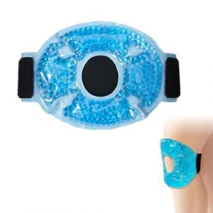 Poche de Glace Genou,Coussinets Rafraîchissants pour Genoux,Poche De Glace En Gel,Pack de Glace en Gel Chaud et Froid Réutilisable,pour Soulager la Douleur au Genou,Gonflement,Entorses,Ecchymoses (LIYANHO, neuf)