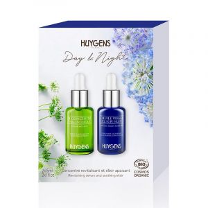 Coffret Beauté - Sérum Hyaluronique Hydratant & Huile Nuit Régénérante - 2 Sérums 30ml BIO HUYGENS - 100% naturelle (HUYGENS, neuf)