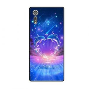 JEZSHTAI Coque pour Sony Xperia XZ Housse Mat Anti-Rayures,Gel TPU Souple Bumper Case,&Eacute;tui de Protection en Silicone Antichoc avec Design de Motif,B03 (KARSTHAI, neuf)