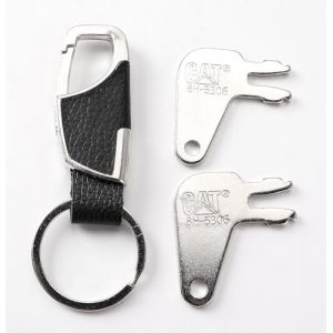 VooGenzek 2 Pi&egrave;ces 8H-5306 Cl&eacute;s D'allumage de Remplacement, Cl&eacute; de Rechange de Contact, avec Porte Cl&eacute;s, Compatible avec Caterpillar CAT les Coupe-Batteries (VooGenzek, neuf)